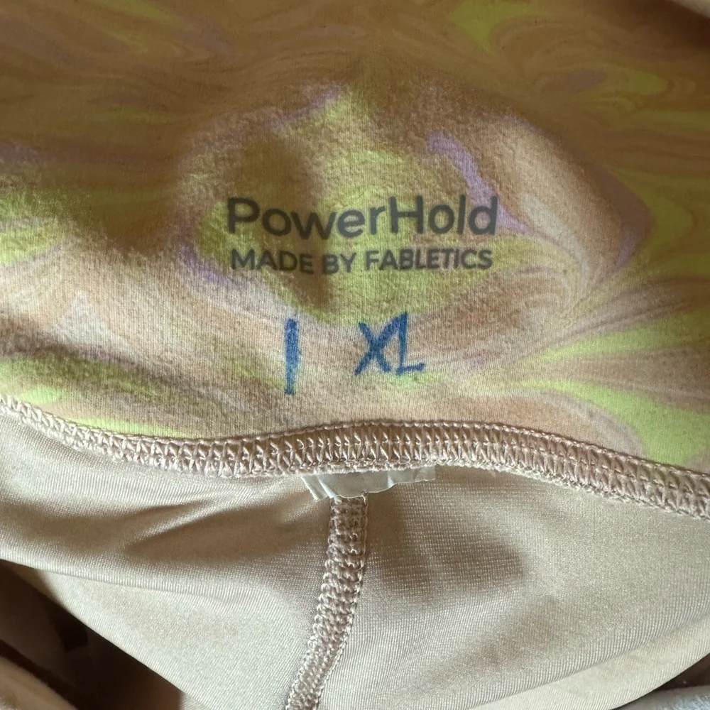 Fabletics reversible sports bra with matching leggings set Size XL